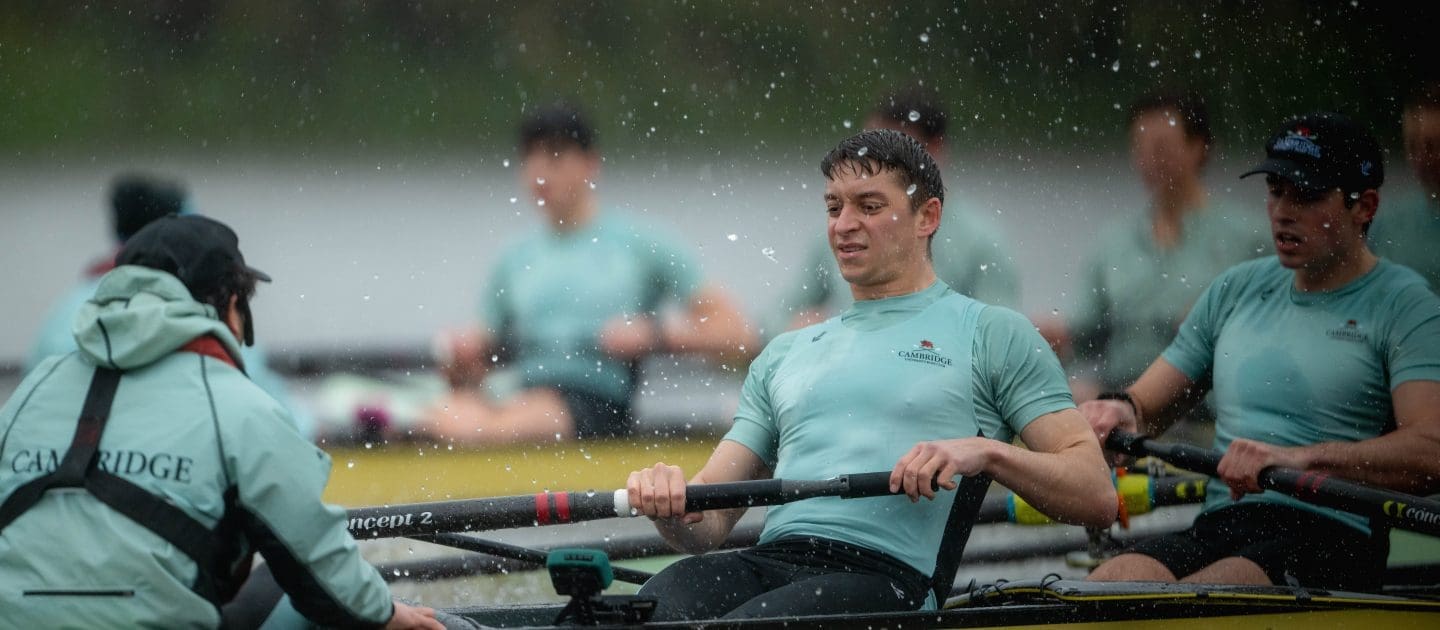 CUBC men's crews racing